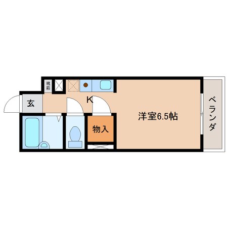 静岡駅 バス13分  登呂遺跡下車：停歩5分 2階の物件間取画像